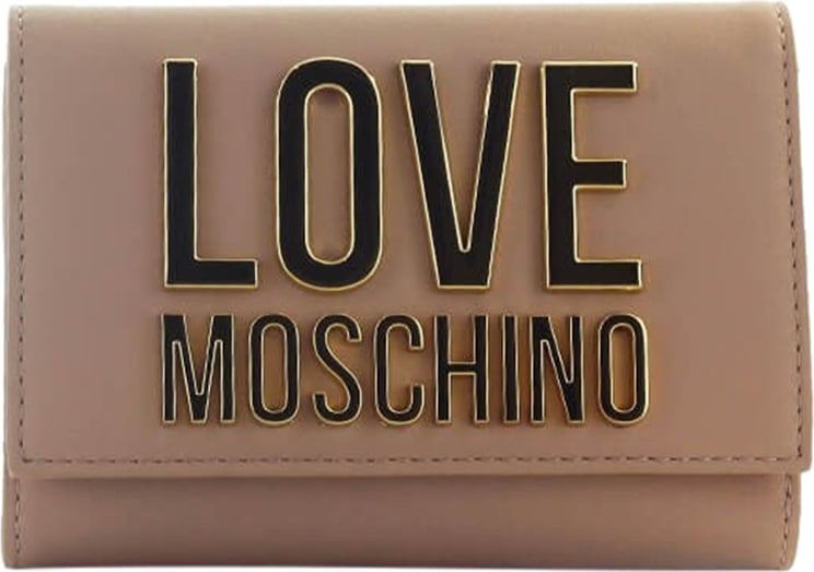 Love Moschino Bonded Beige Medium Wallet Beige Beige