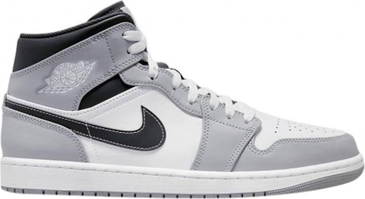 Nike Jordan Mid Light Grey Anthracite Grijs