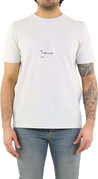 Saint Laurent Bruno V. Roels T-shirt Grijs