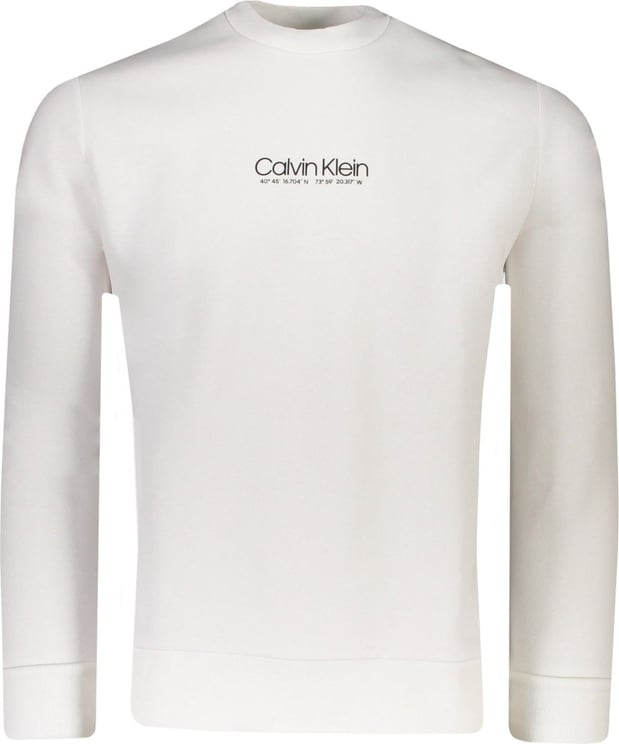 Calvin Klein Sweater Wit Wit