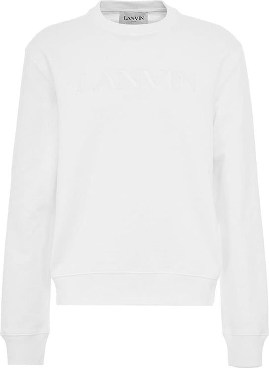 Sweatshirt With Logo White