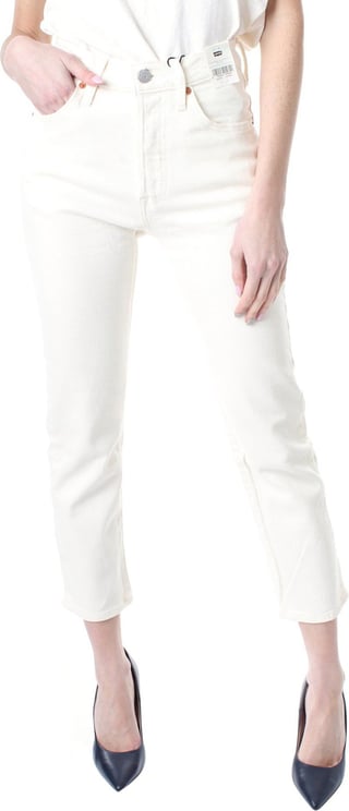 Levi's Jeans White Wit