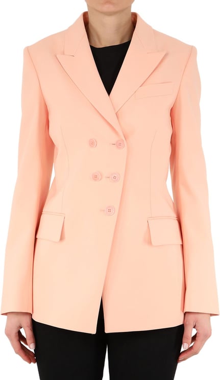 Stella McCartney Double-breasted Pink Jacket Roze