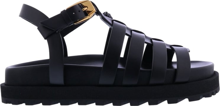 Versace Sandalo T.15 Vitellino Black