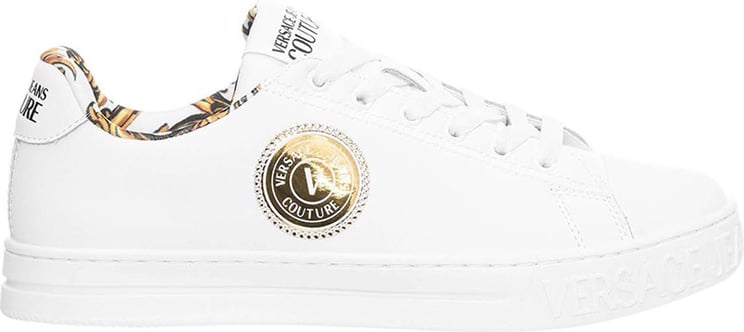 Versace Sneakers With Logo Emblem White Wit