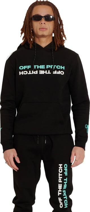 OFF THE PITCH Turin Suit Hoodie Black Zwart