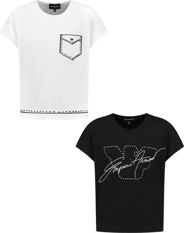 Emporio Armani Set T-shirts Wit