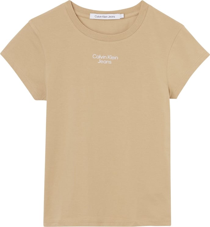 Calvin Klein T-shirt Beige Beige