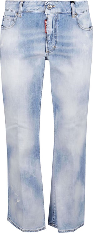 Dsquared2 Bell Bottom Jeans Blue Blauw