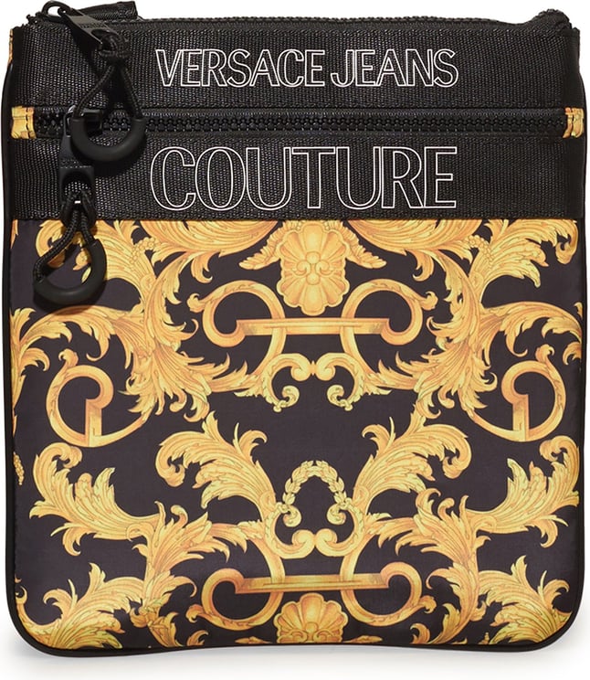 Versace Jeans Couture Baroque print Bag Zwart