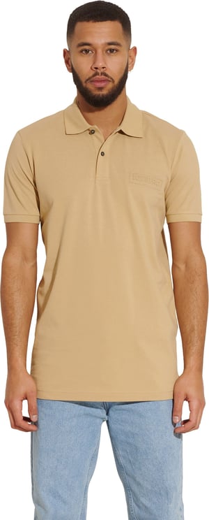 Iceberg Stamp Polo Taupe Ss2022 Bruin