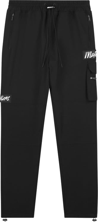 Malelions Men Pocket Cargo Pants - Black Zwart
