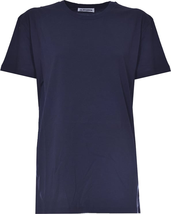 Jil Sander T-shirts And Polos Blue Blauw