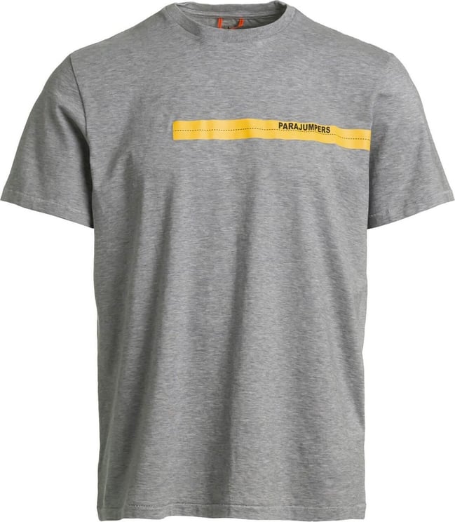 Tape Tee Melange Grey T-shirt Gray
