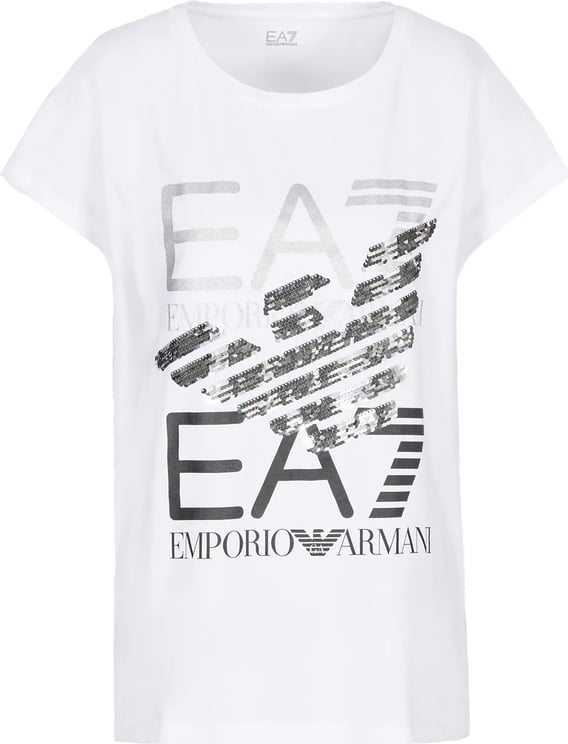 EA7 T-shirts And Polos White White