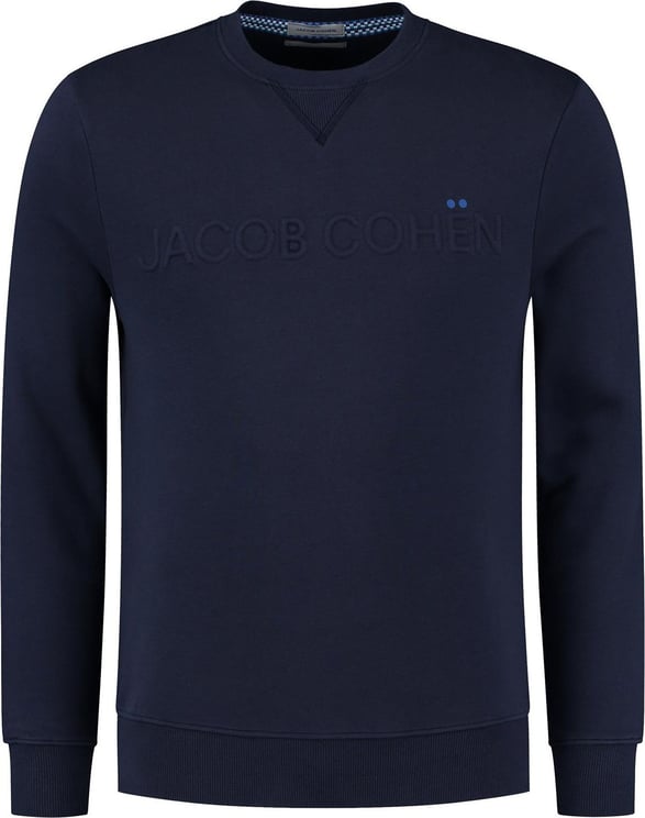 Jacob Cohen Sweatshirt P Washed Blauw