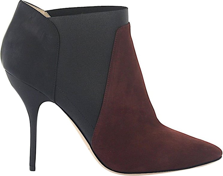 Jimmy Choo Ankle Boots Deluxe Suede Tarantino Rood