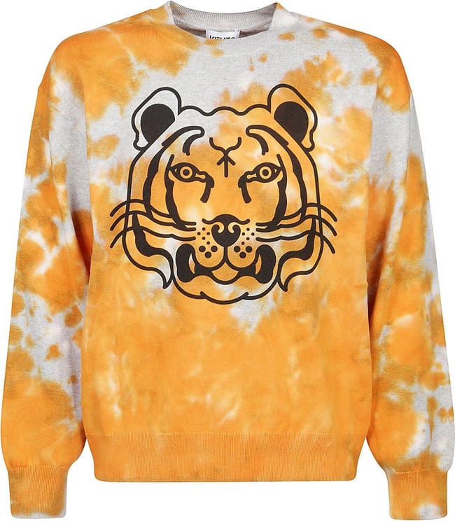 K-tiger Tie Dye Sweater Yellow & Orange