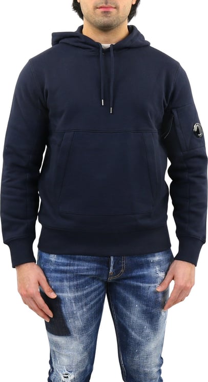 CP Company Sweatshirts - Sweat Hooded Blue
