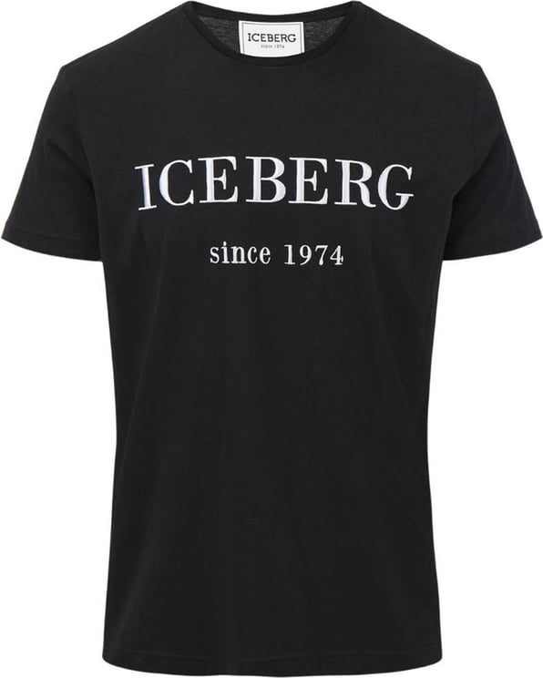 Iceberg T-Shirt Zwart Zwart