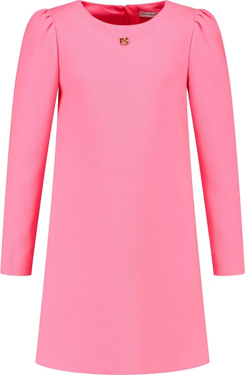 Dolce & Gabbana Long Sleeves Dress Roze