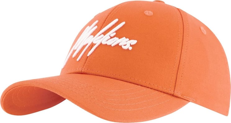 Malelions Junior Signature Cap - Peach Oranje