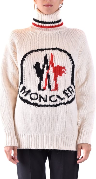 Moncler Sweaters White Wit
