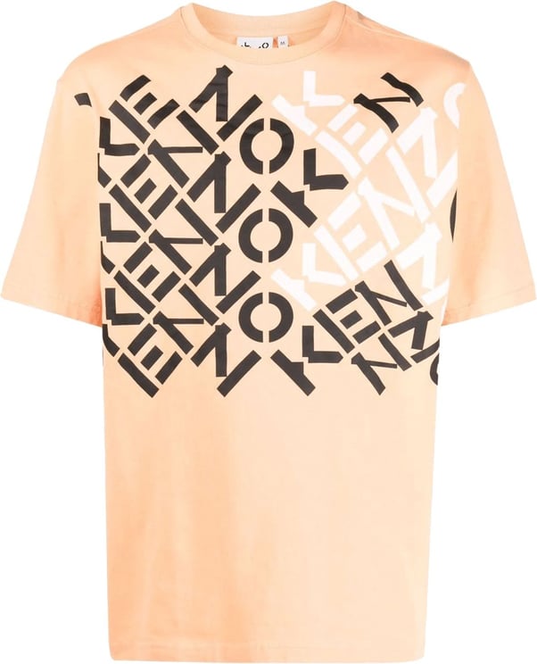 T-shirt Sport Orange Noir
