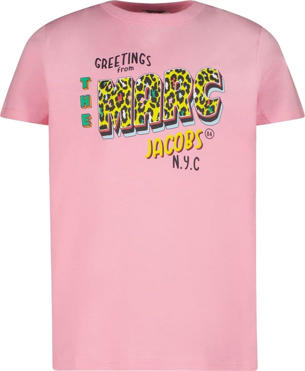 Marc Jacobs Kinder T-shirt Roze Roze