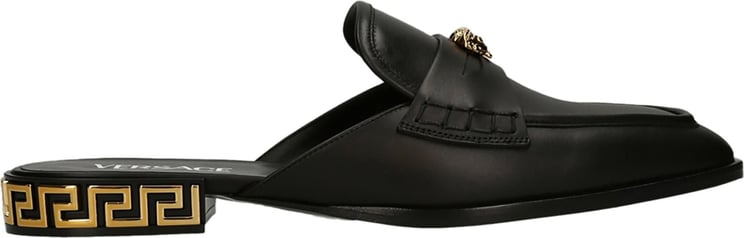 Versace Slippers Zwart Zwart