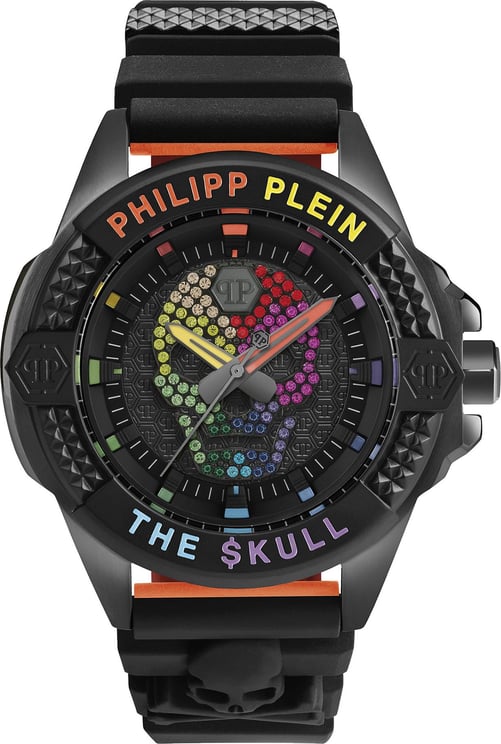 Philipp Plein PWAAA1121 The $kull horloge 44 mm Zwart
