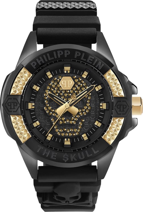 Philipp Plein PWAAA1321 The $kull horloge 44 mm Zwart