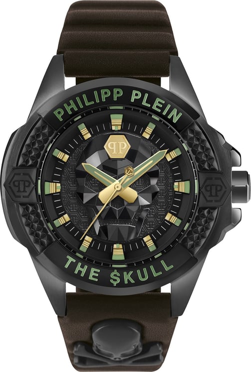 Philipp Plein PWAAA0421 The $kull horloge 44 mm Grijs