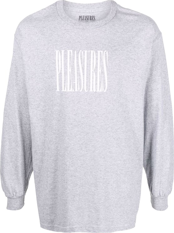 Pleasures T-shirts And Polos Gray Grijs