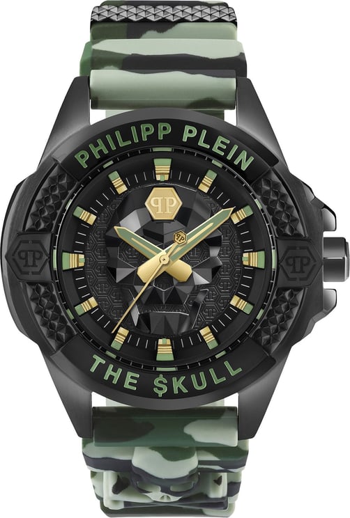 Philipp Plein PWAAA0821 The $kull horloge 44 mm Grijs
