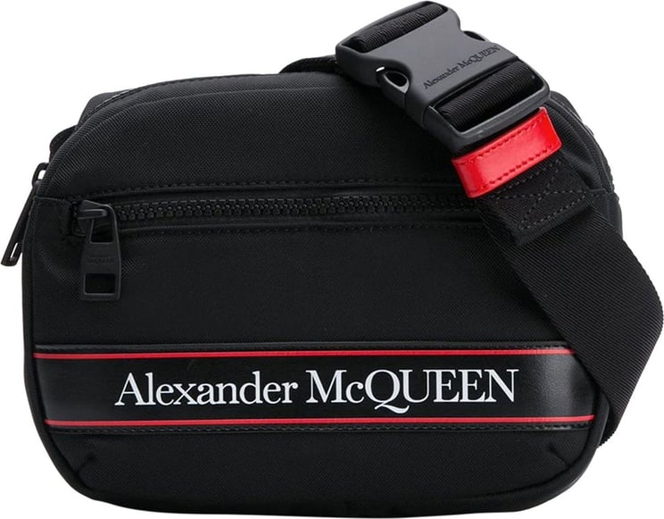 Alexander McQueen Alexander Mcqueen Logo Belt Bag Zwart