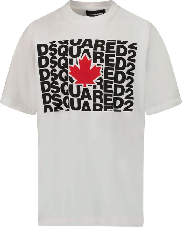 Dsquared2 T-shirts Wit