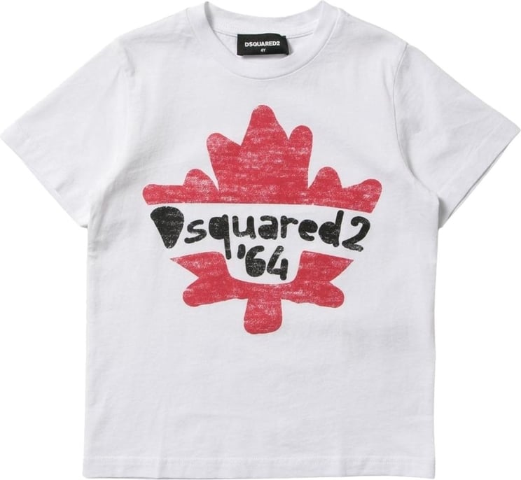 Dsquared2 T-Shirt Wit Wit