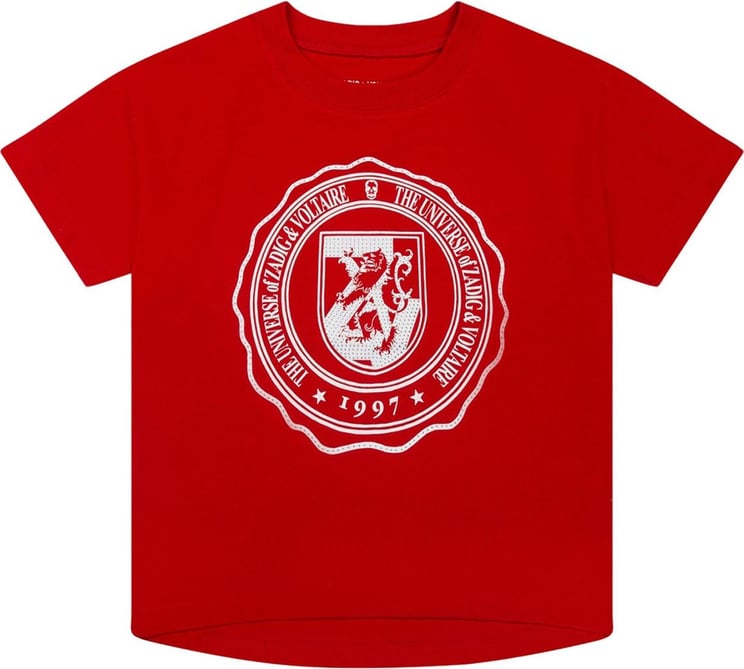 Zadig et Voltaire T-Shirt Korte Mouwen Rood
