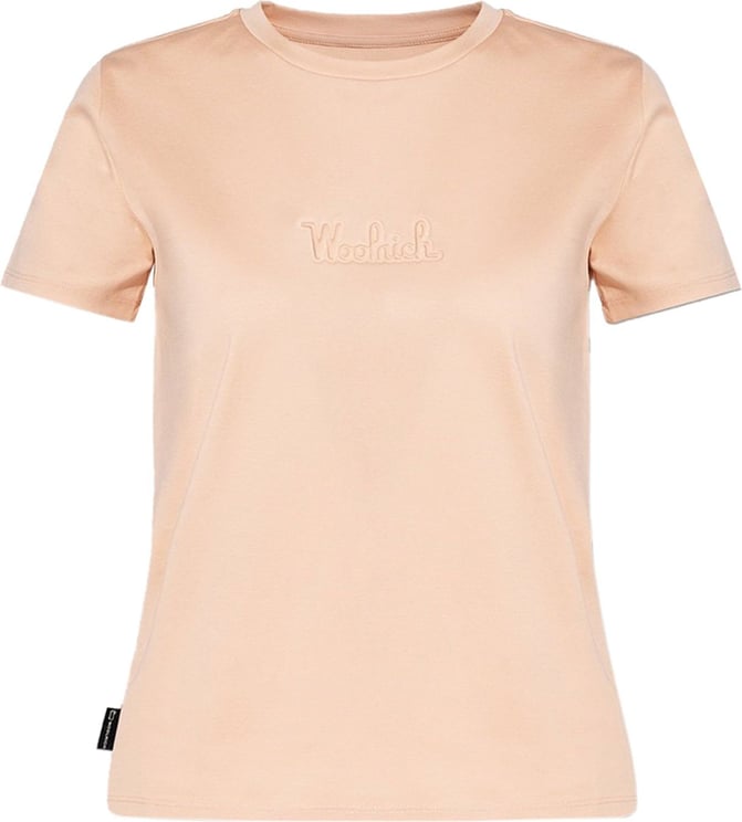 Woolrich T-Shirt Lichtroze Pink