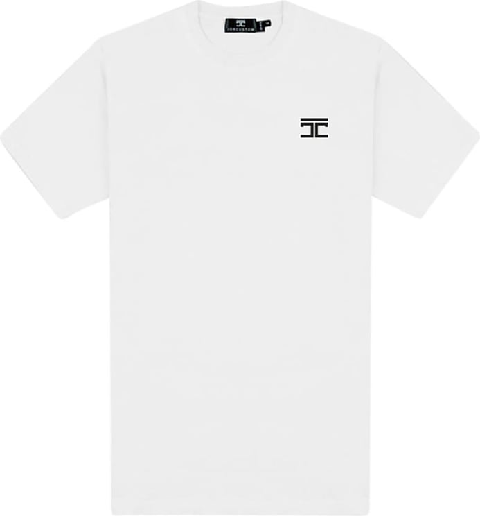 JorCustom Icon Slim Fit T-Shirt White Wit