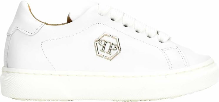 Philipp Plein Logo Tennis sneaker wit White