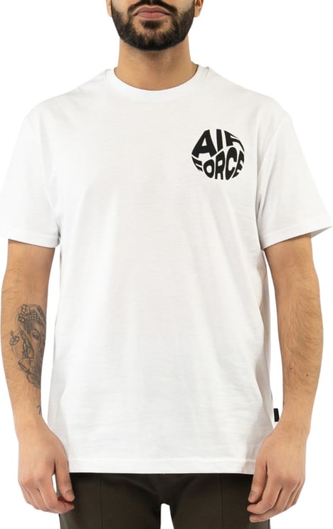 Airforce Round Fb T-Shirt Wit