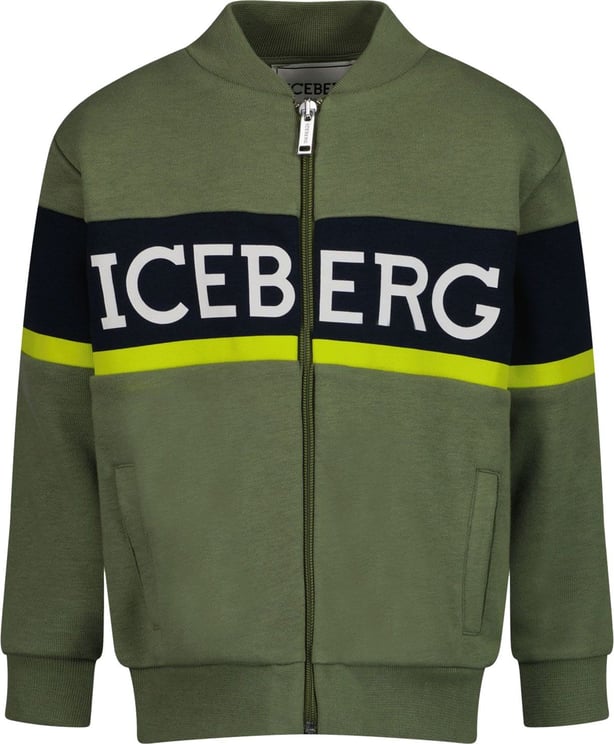 Iceberg Iceberg MFICE0121BB baby vest army Green
