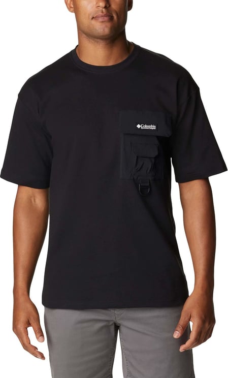 Columbia Men’s Field Creek Casual T-Shirt Black Zwart