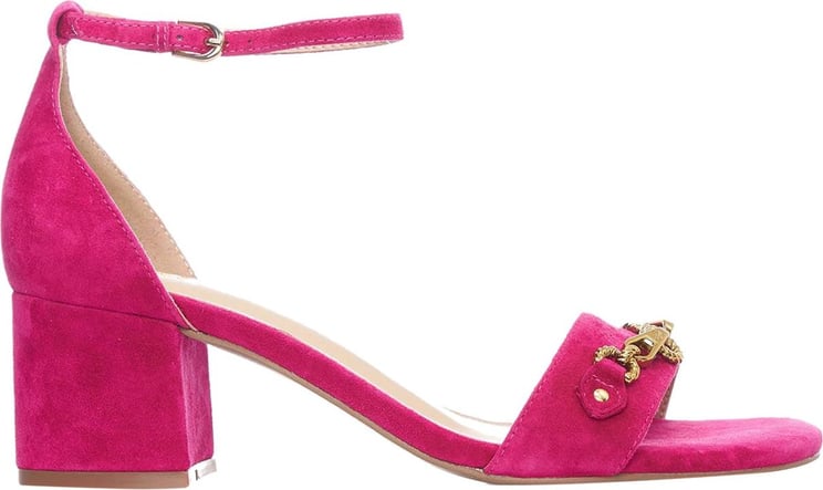 Guess Sandals In Suede Pink Roze