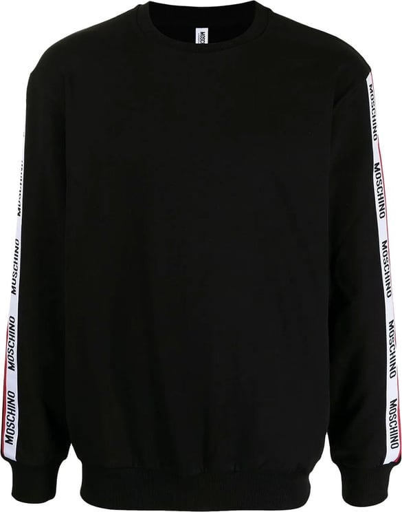 Moschino Moschino Underwear Logo Strap Sweatshirt Zwart