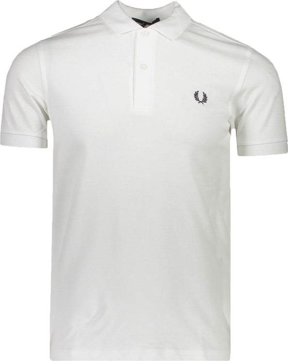 Fred Perry Polo Wit White