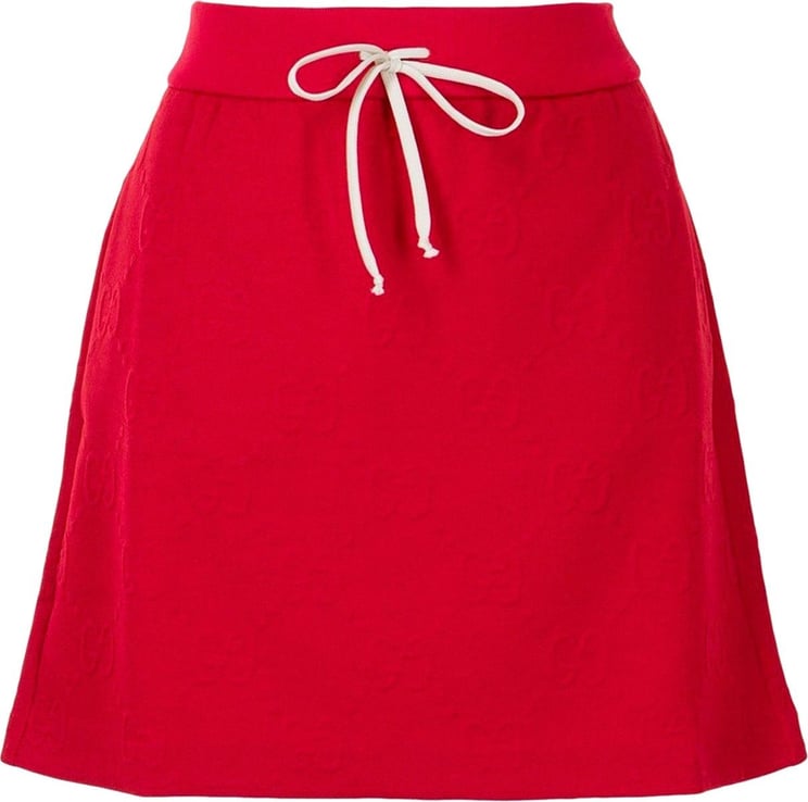 Gucci Jersey GG Jacquard Skirt