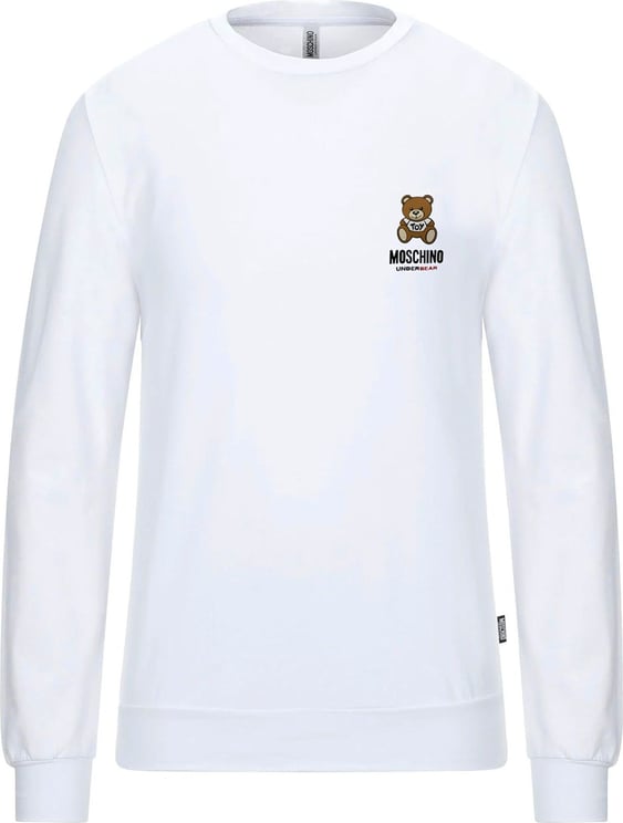Moschino Moschino Underwear Logo Long Sleeved T-Shirt Wit